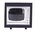 Fernseher mit schwarzem Rahmen