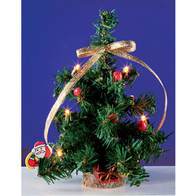 Großer Weihnachtsbaum 6 Birnchen 3,5 V